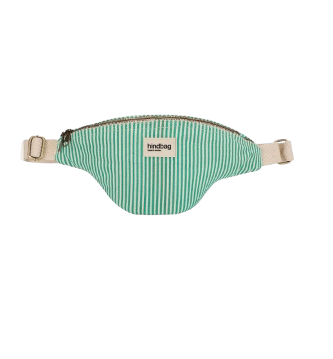 Sac banane Olivia Rayures vert