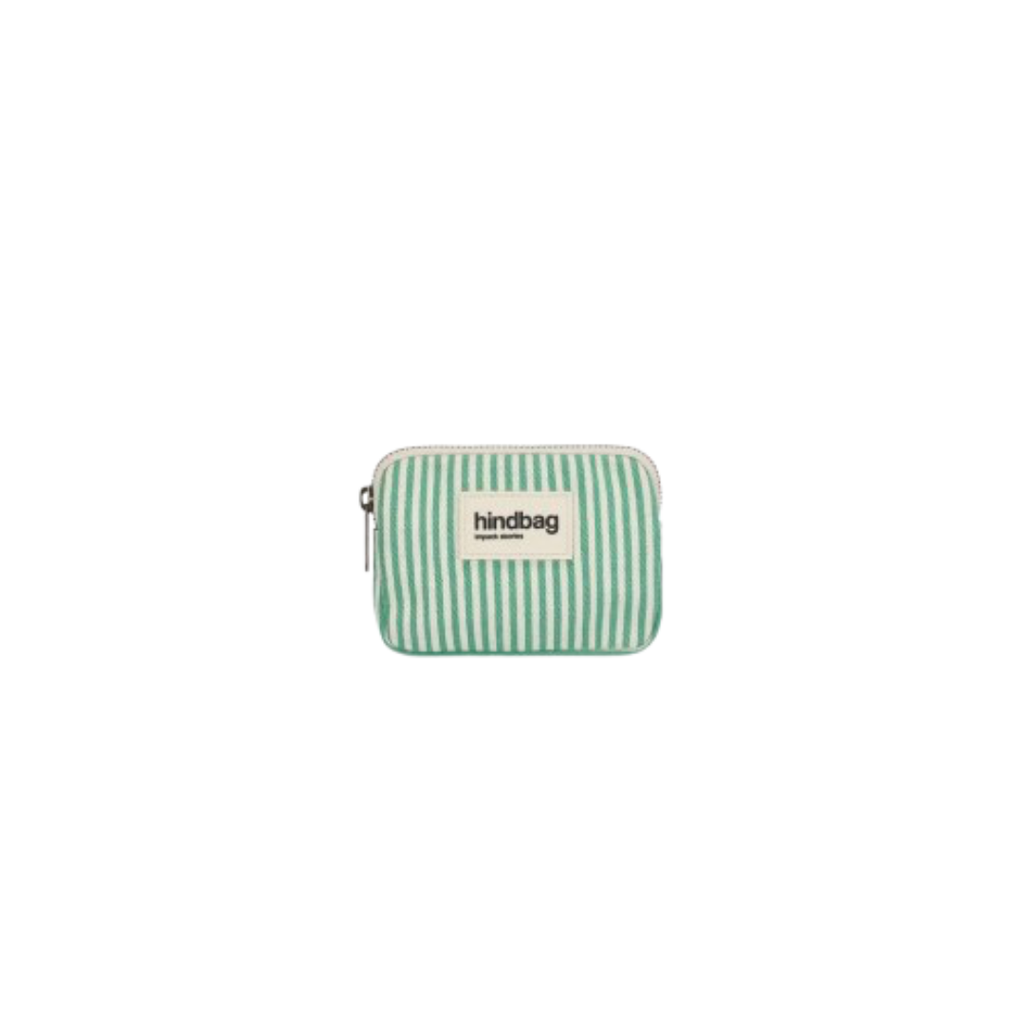 Porte monnaie Lili Rayures vert