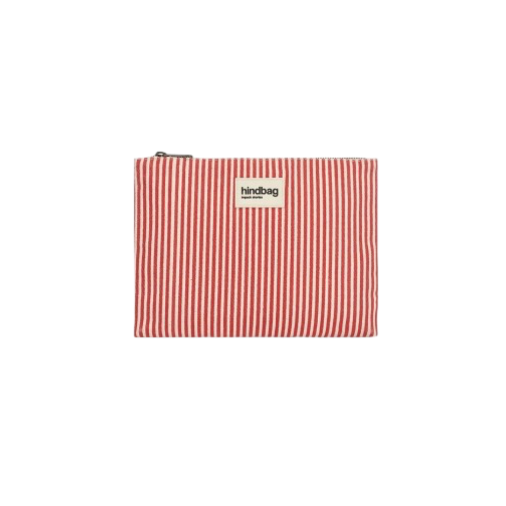Pochette Ema Rayures rouge