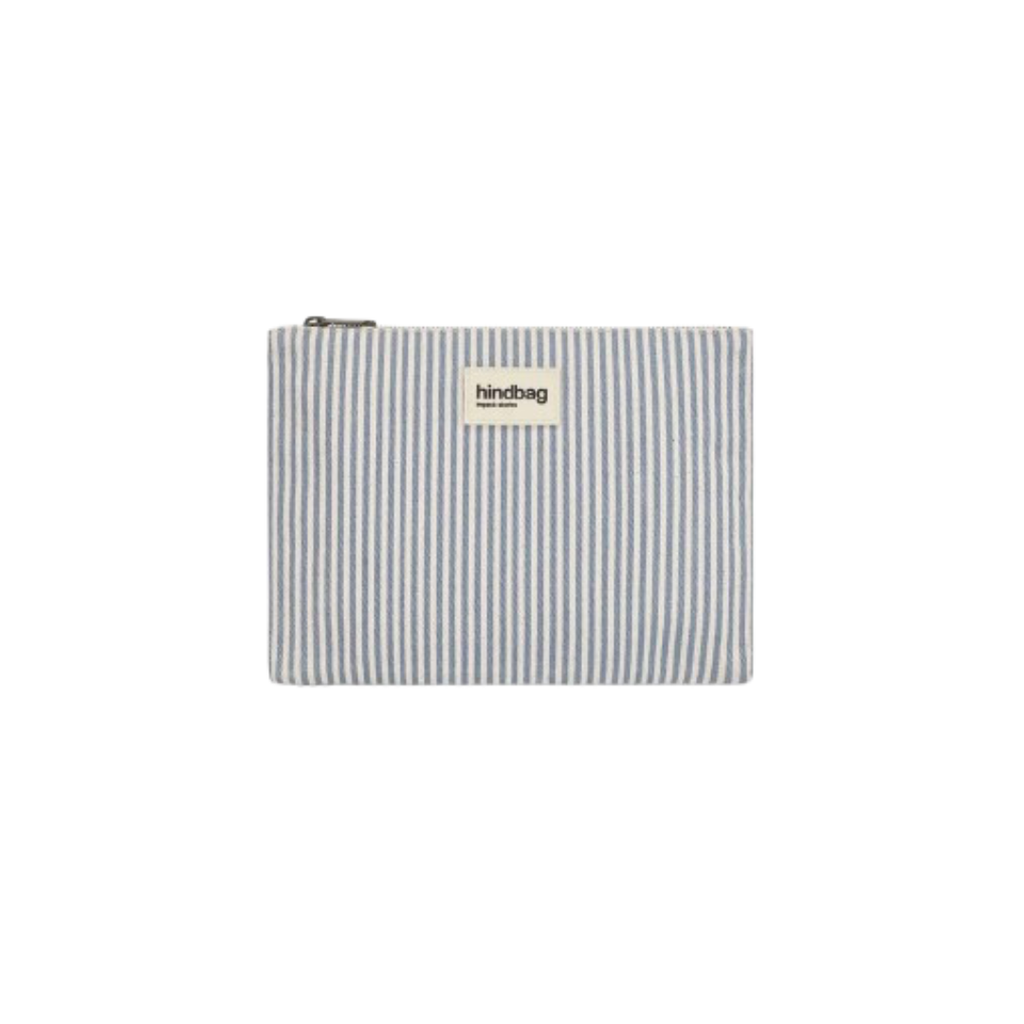 Pochette Ema Rayures bleu