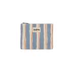 Pochette Lou Rayures Orange et Bleu