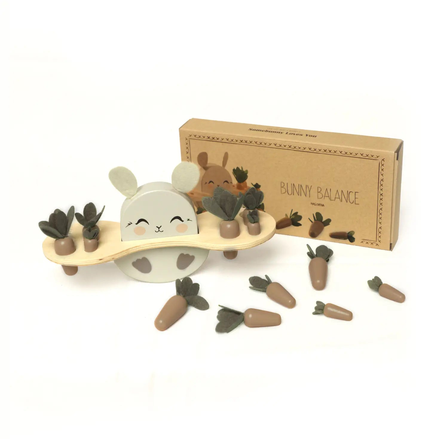Bunny Balance - Puzzle - Bunny Balance - Bois