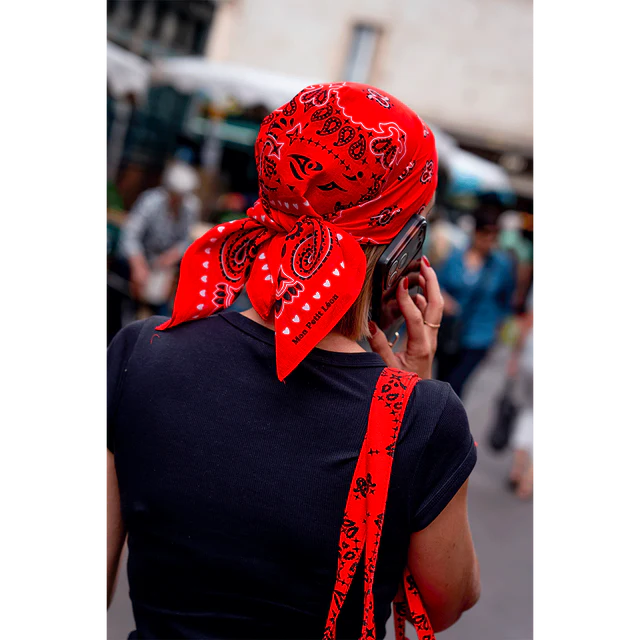 Petit Foulard - Bandana Rouge