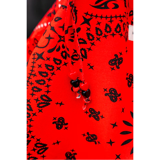 Cabas XXL - Bandana Rouge