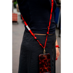 Sangle de téléphone Billie - Bandana Rouge